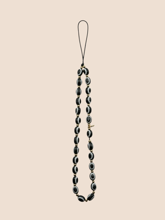 Evil Eye Phone Charm - Black