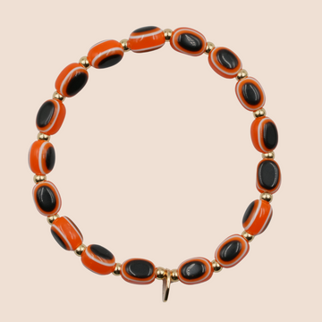 Evil Eye Bracelet - Sunset Orange