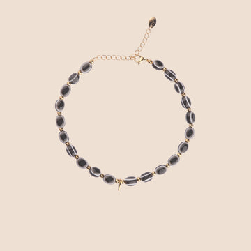 Evil Eye Anklet - Black