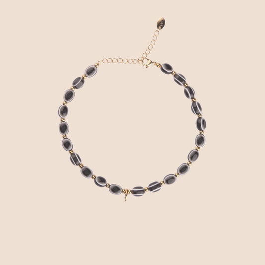 Evil Eye Anklet - Black