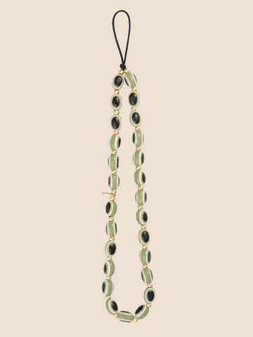 Evil Eye Phone Charm - Matcha