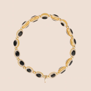 Evil Eye Bracelet - Beige