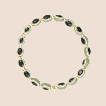 Evil Eye Bracelet - Matcha