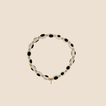 Evil Eye Bracelet - White