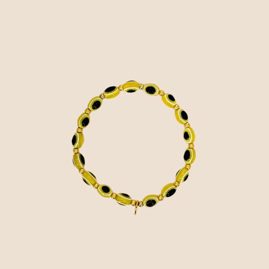 Evil Eye Bracelet - Yellow