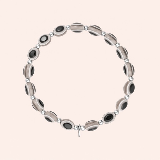 Evil Eye Bracelet - Grey