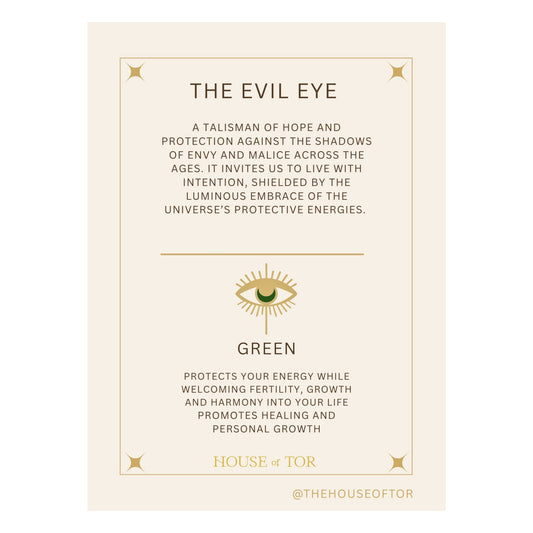 Evil Eye Bracelet - Green