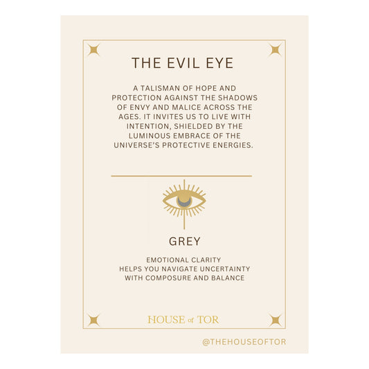 Evil Eye Bracelet - Grey