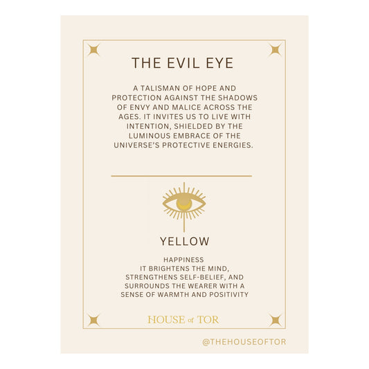 Evil Eye Bracelet - Yellow