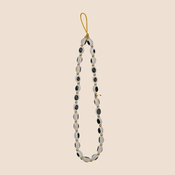 Evil Eye Phone Charm - White
