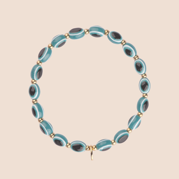 Evil Eye Bracelet - Teal