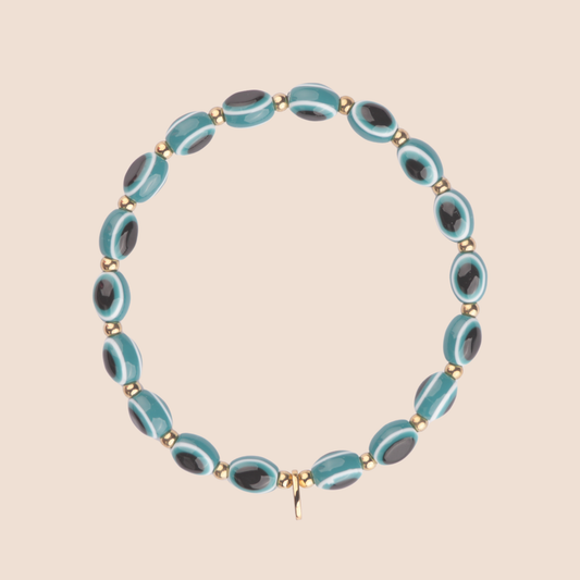 Evil Eye Bracelet - Teal