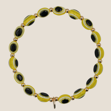 Evil Eye Bracelet - Yellow